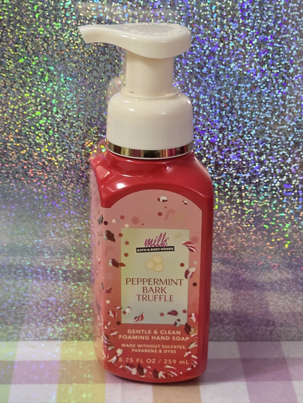 Bath & Body Milk Bar Peppermint Bark Truffle 6 Piece Body Care Gift Set NEW RARE - Picture 6 of 16